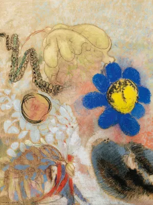 Flore Sous Marine by Odilon Redon Oil Painting