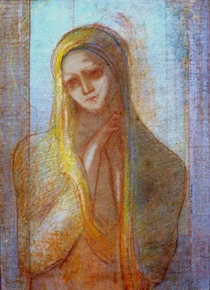 La Souffrance by Odilon Redon Oil Painting