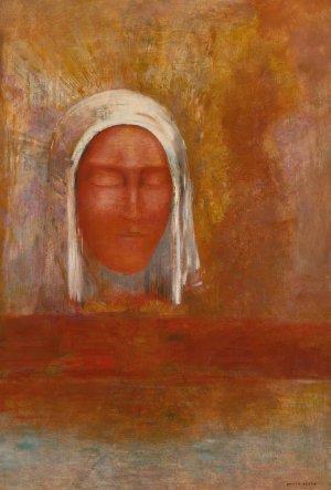 La Vierge D'aurore by Odilon Redon Oil Painting