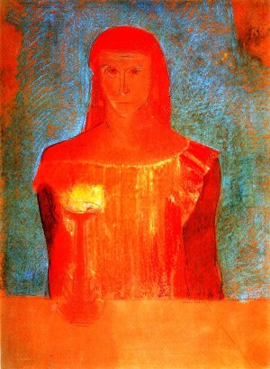 Lady Macbeth Oil painting by Odilon Redon