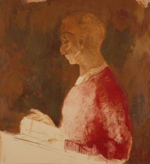 Le Graveur by Odilon Redon Oil Painting