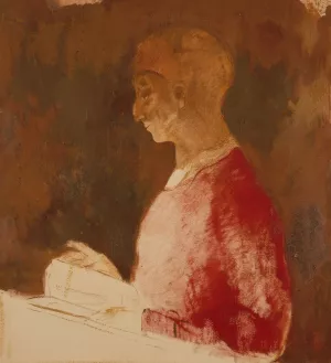 Le Graveur by Odilon Redon Oil Painting