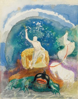 Le Monstre Vert by Odilon Redon Oil Painting