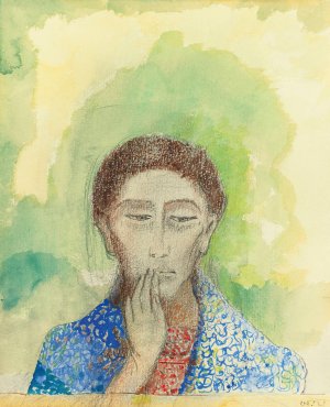 Le Silence by Odilon Redon Oil Painting