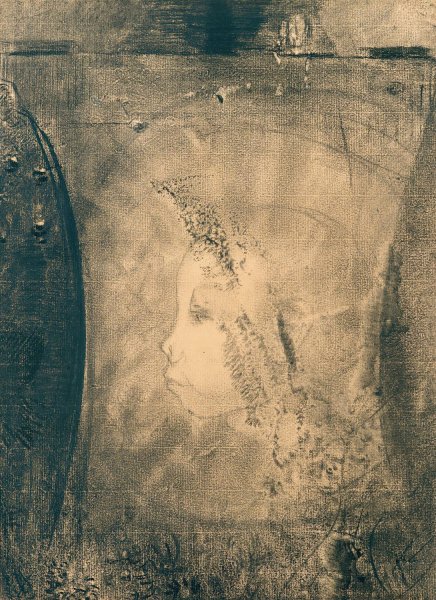 Main Product Photo of L'infante  Painting by Odilon Redon