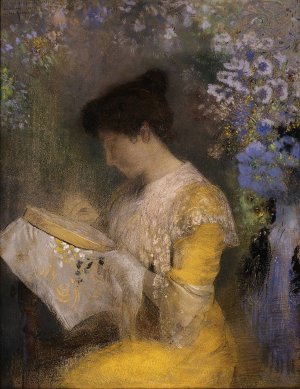 Madame Arthur Fontaine by Odilon Redon Oil Painting