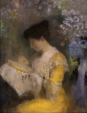 Madame Arthur Fontaine by Odilon Redon Oil Painting