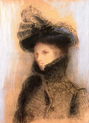 Marie Botkine by Odilon Redon Oil Painting