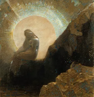 Melancholy by Odilon Redon Oil Painting