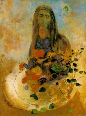 Mystery by Odilon Redon - Oil Painting Reproduction