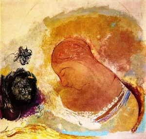 Ophelia II Oil painting by Odilon Redon