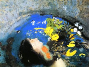 Ophelia by Odilon Redon Oil Painting