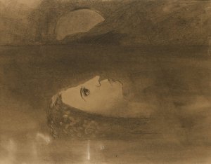 Ophelie by Odilon Redon Oil Painting
