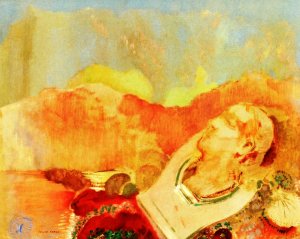 Orpheus II by Odilon Redon Oil Painting