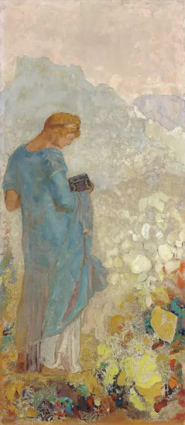 Pandora by Odilon Redon Oil Painting