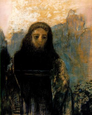 Parsifal Oil painting by Odilon Redon