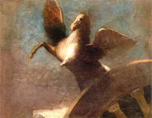 Pegasus III by Odilon Redon Oil Painting