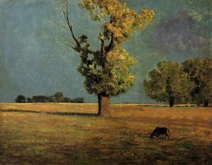 Peyrelebade Landscape by Odilon Redon Oil Painting