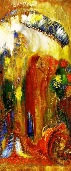 Preaching by Odilon Redon Oil Painting