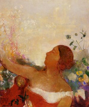 Predistined Child by Odilon Redon Oil Painting