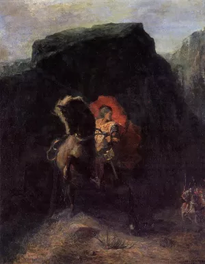 Roland at Roncevaux by Odilon Redon - Oil Painting Reproduction