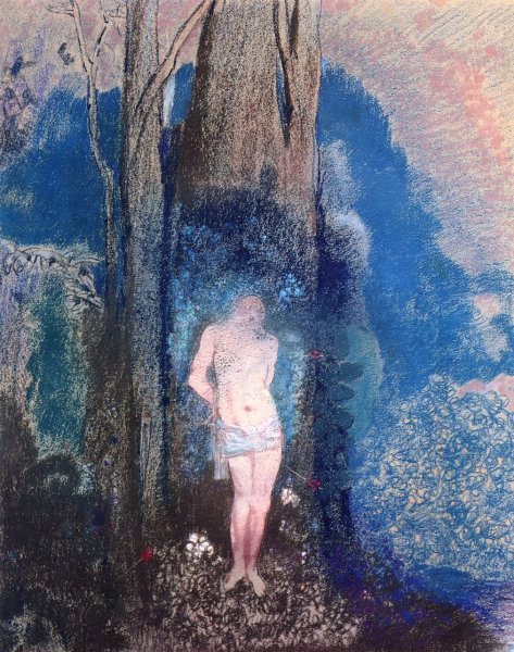 Saint Sebastian 2 by Odilon Redon - Hand-Painted Oil Painting Reproduction