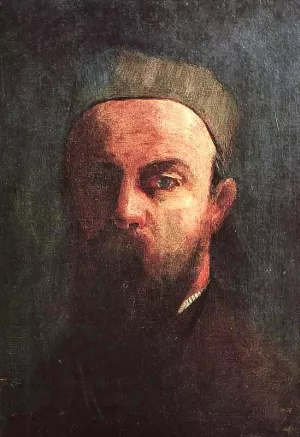 Self Portrait by Odilon Redon Oil Painting