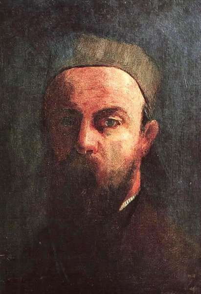 Main Product Photo of Self Portrait Painting by Odilon Redon