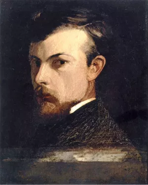 Self-Portrait painting by Odilon Redon