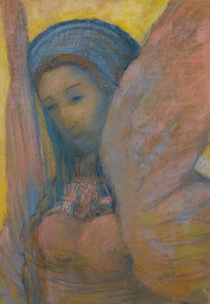 Sphinx by Odilon Redon Oil Painting