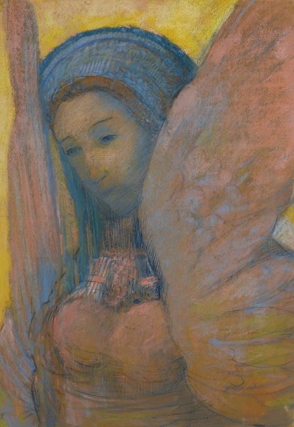 Main Product Photo of Sphinx Painting by Odilon Redon