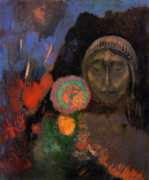 Still Life: The Dream by Odilon Redon Oil Painting