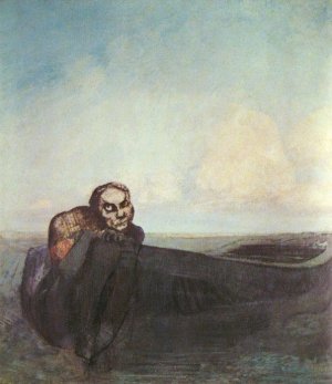 The Angel of Destiny by Odilon Redon Oil Painting