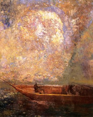 The Boat 4 by Odilon Redon Oil Painting