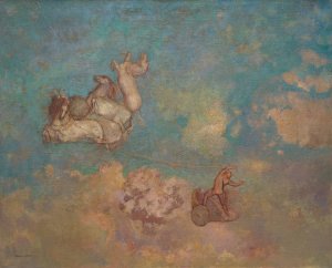 The Chariot of Apollo by Odilon Redon Oil Painting