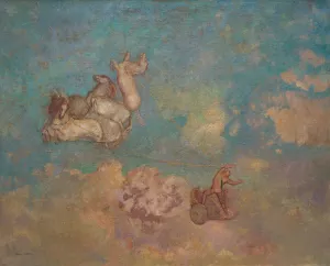 The Chariot of Apollo by Odilon Redon Oil Painting