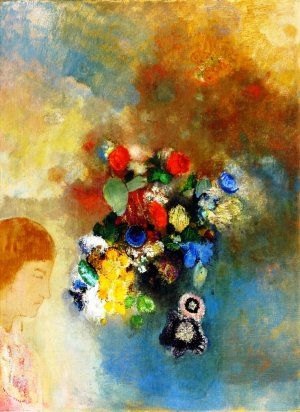 The Dream II Oil painting by Odilon Redon
