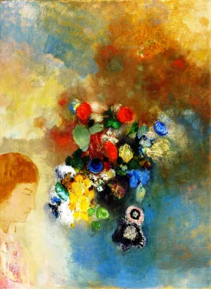 The Dream II by Odilon Redon - Oil Painting Reproduction