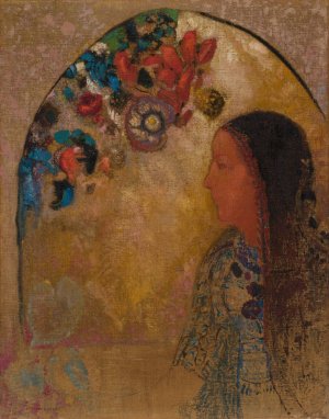 The Gothic Window by Odilon Redon Oil Painting