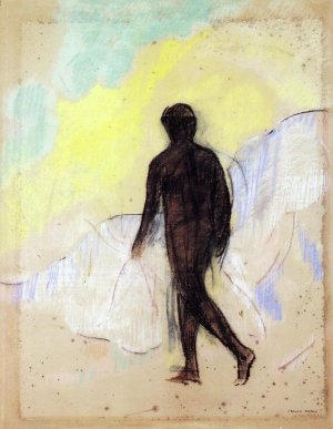 The Man Oil painting by Odilon Redon