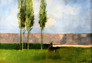 The Meadow by Odilon Redon Oil Painting