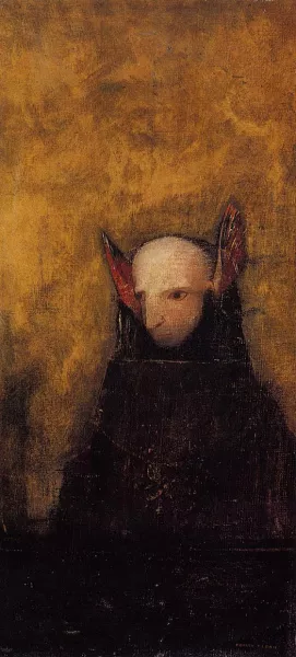 The Monster Oil painting by Odilon Redon