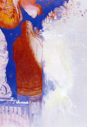 The Saint by Odilon Redon Oil Painting