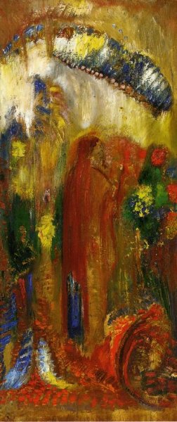 The Sermon Oil painting by Odilon Redon