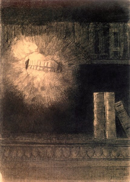 Main Product Photo of The Teeth Painting by Odilon Redon