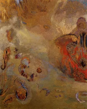 Underwater Vision by Odilon Redon - Oil Painting Reproduction