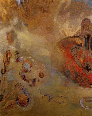 Underwater Vision by Odilon Redon Oil Painting
