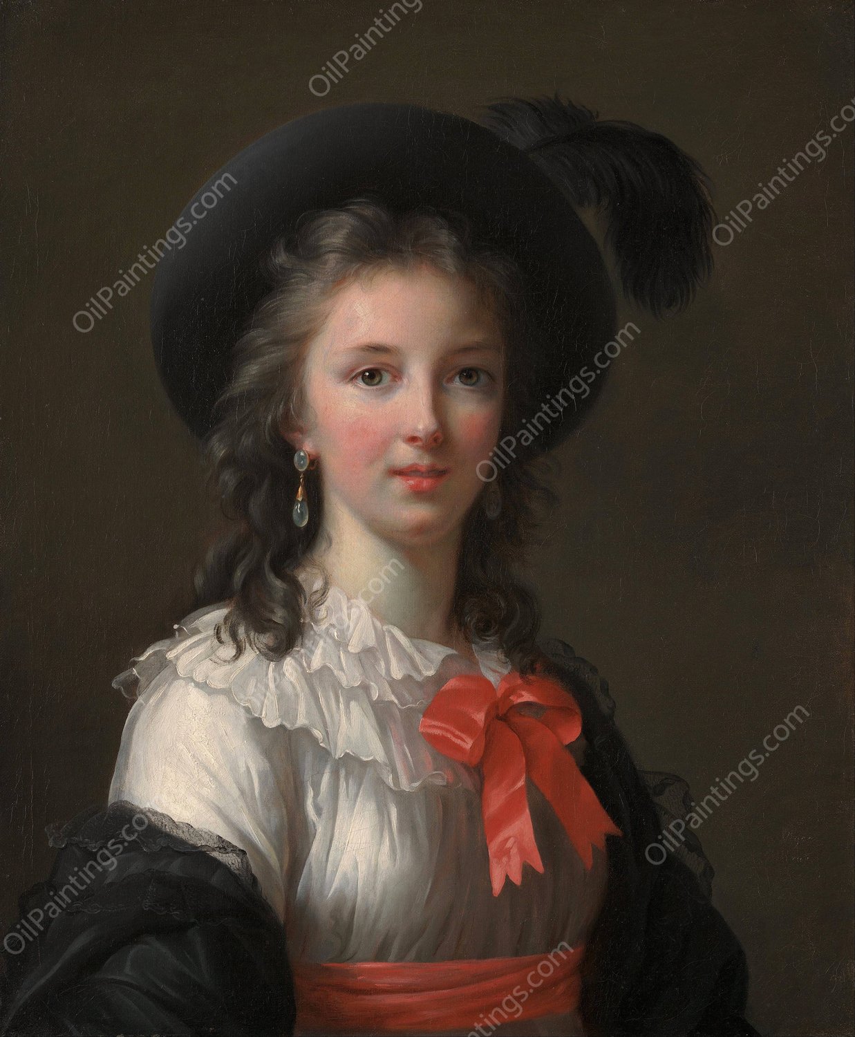 Self-Portrait  by Élisabeth Louise Vigée Le Brun - Hand-Painted Oil Painting Reproduction
