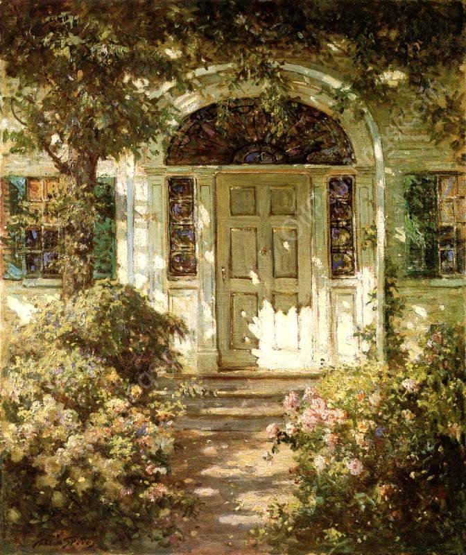 The Doorway by Abbott Fuller Graves - Hand-Painted Oil Painting Reproduction