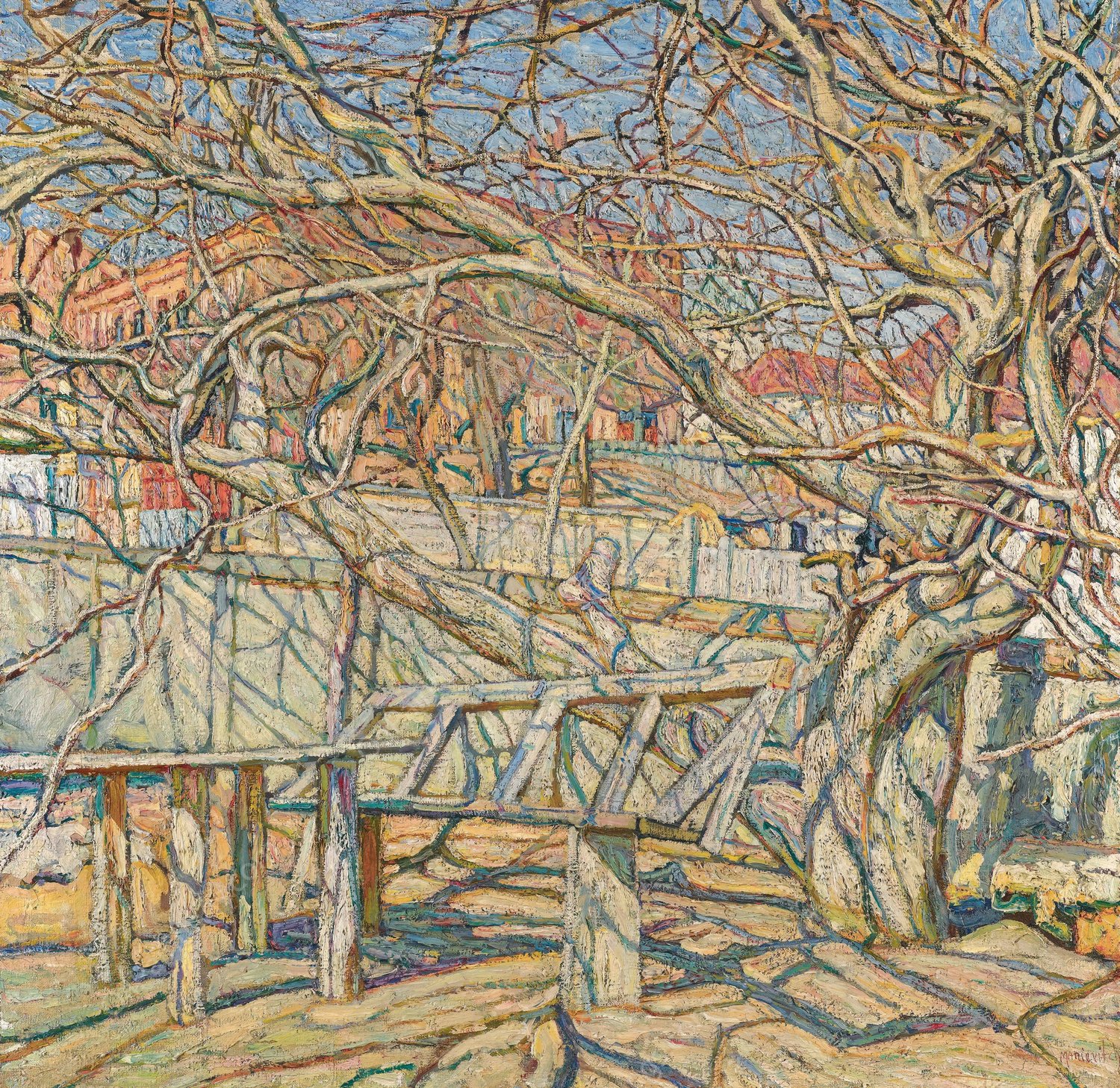 Early Spring by Abraham Manievich - Hand-Painted Oil Painting Reproduction